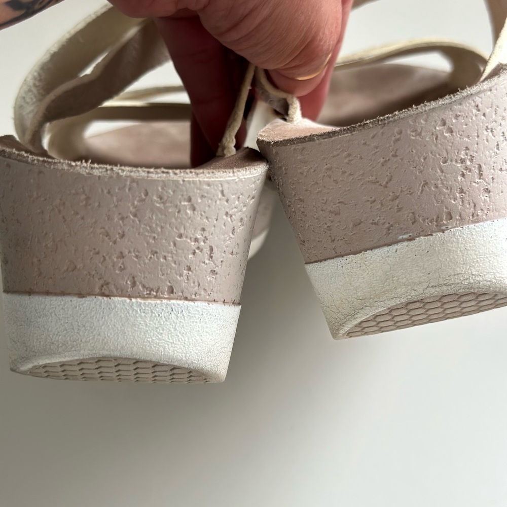 Fantasy Sandals Fantasy Sandals Wedge Made inGreece size 41 - Picture 3 of 10